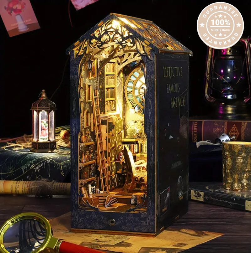 Detective Famous Agency DIY Book Nook Kit