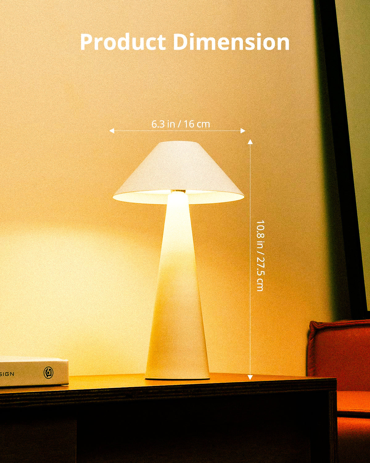 Bjorn Modern Cordless Table Lamp