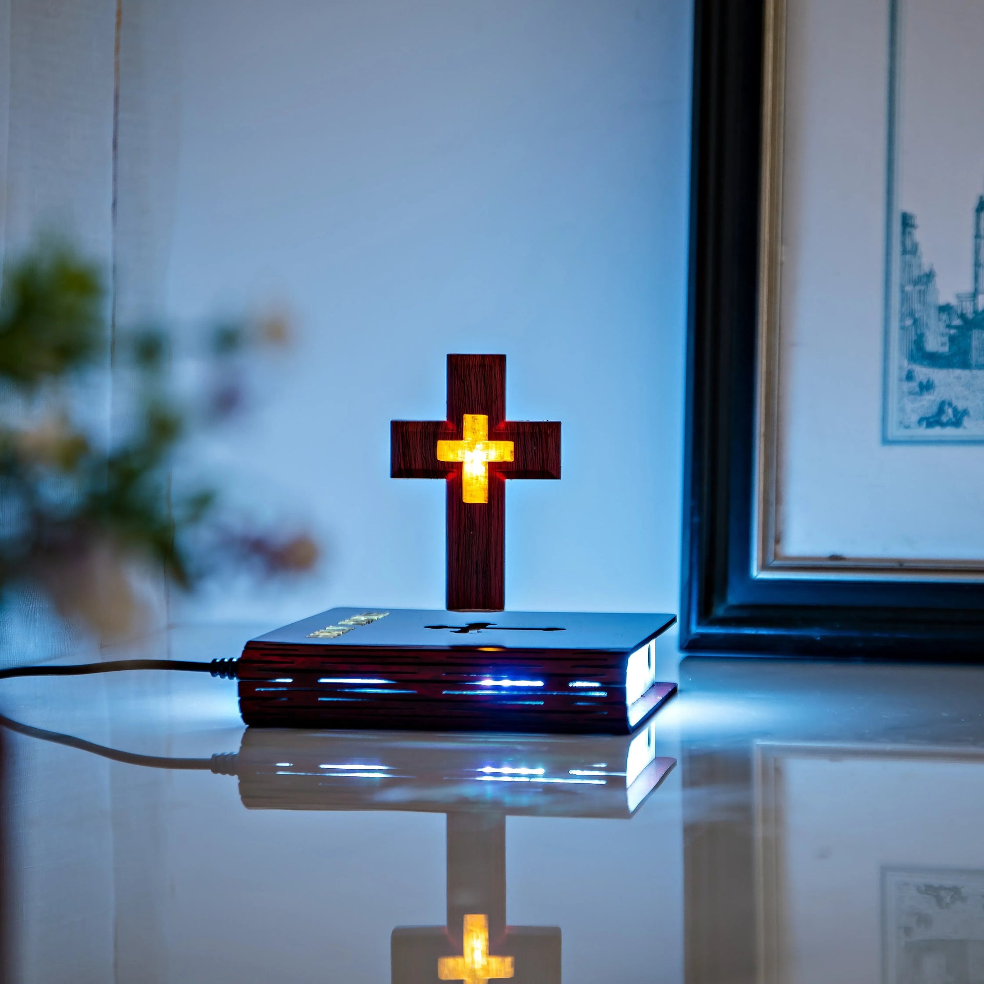 Levitating Cross