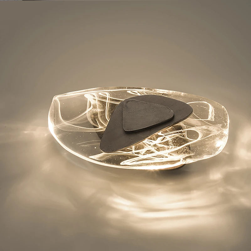 Hana Crystal LED Wall Lamp Sconce