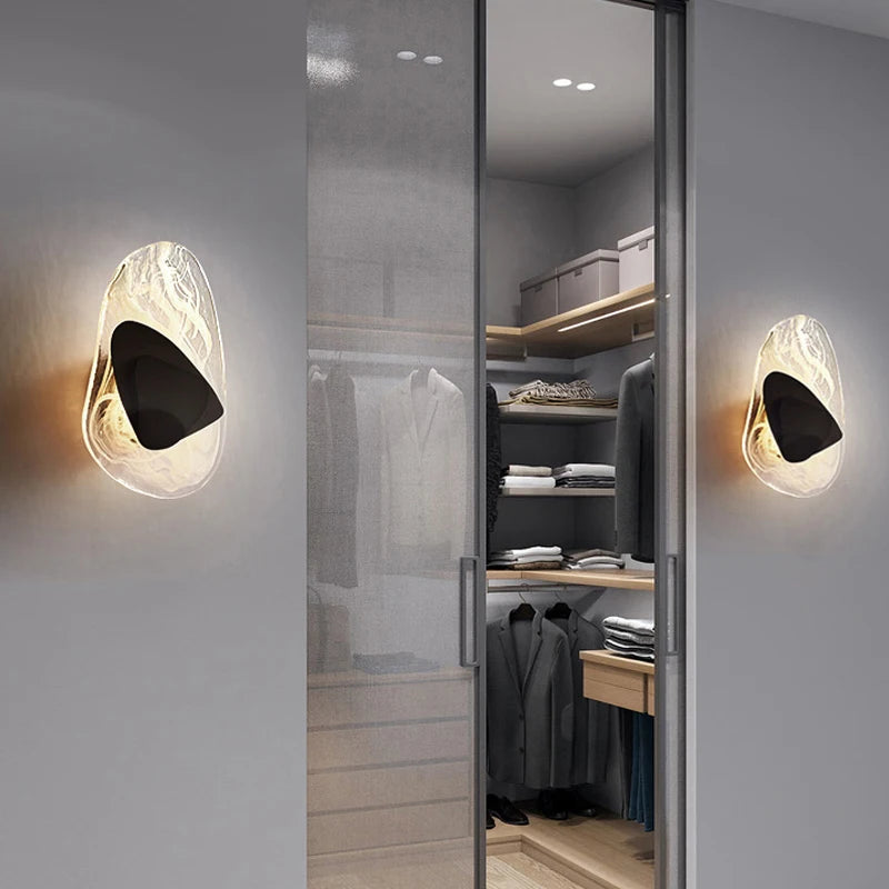 Hana Crystal LED Wall Lamp Sconce