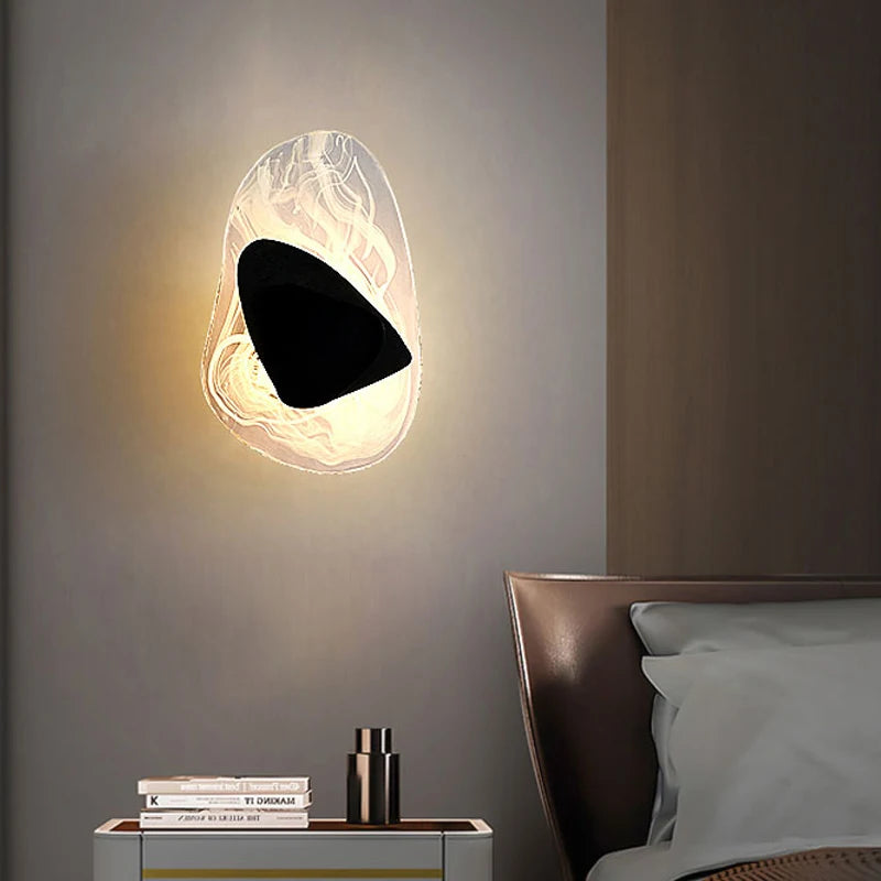 Hana Crystal LED Wall Lamp Sconce