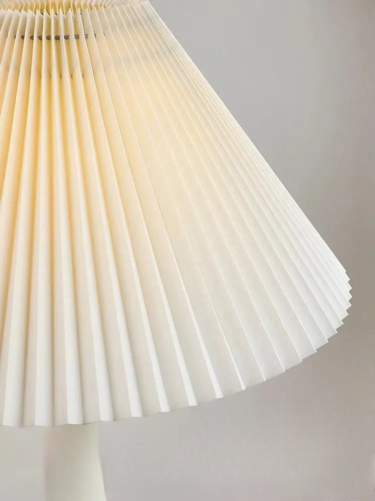 Designer Cream Resin Floor Lamp