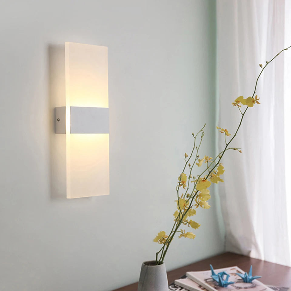 Aoi USB Rechargeable LED Wall Lamp