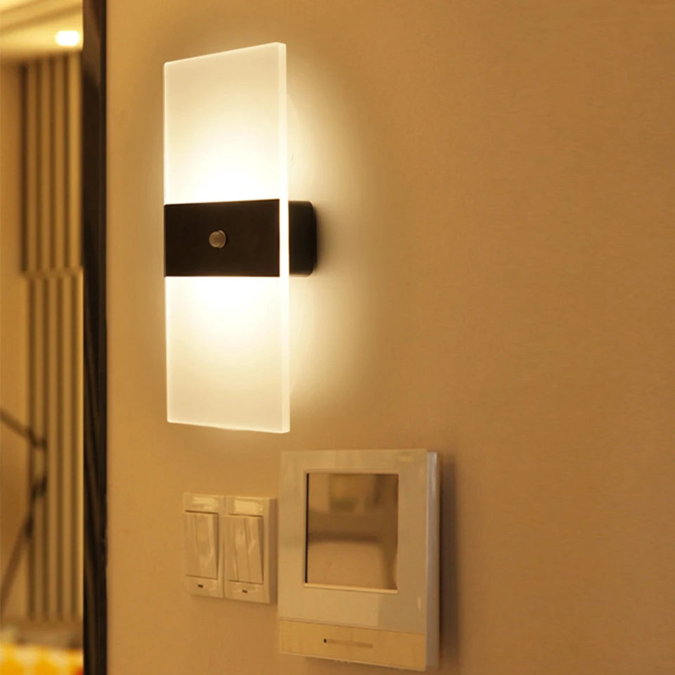 Aoi USB Rechargeable LED Wall Lamp