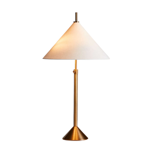 Kagura Black Telescoping Table Lamp