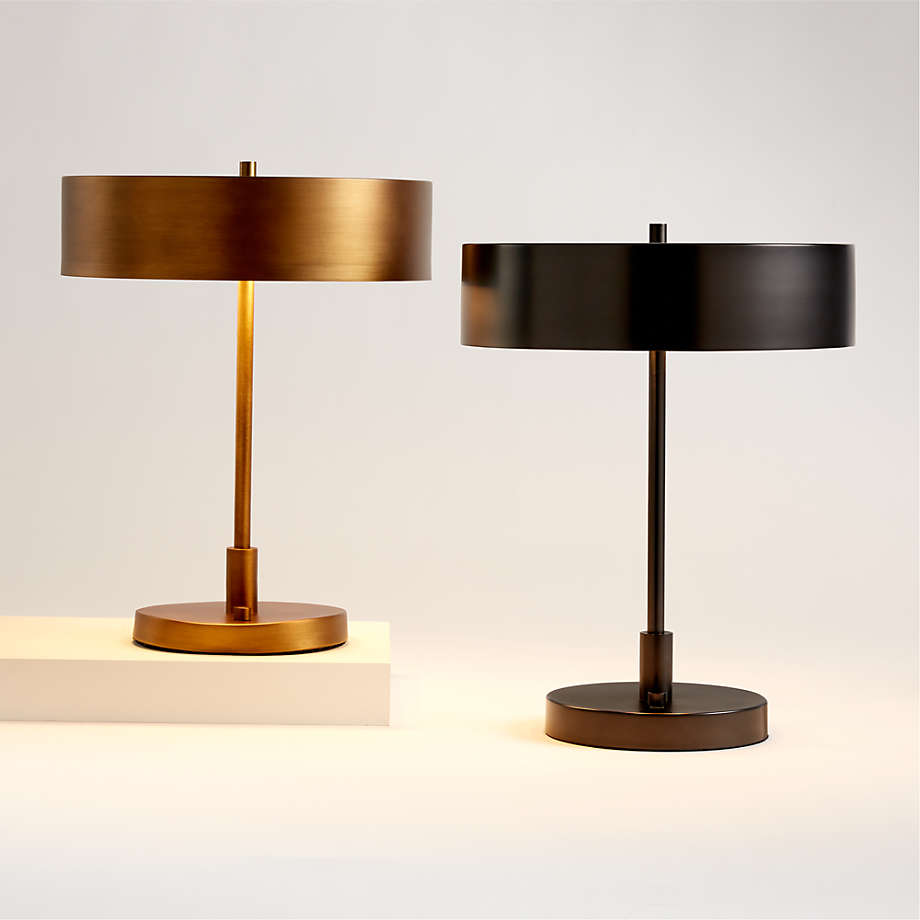 Strömstad Brass Table Lamp with USB Port