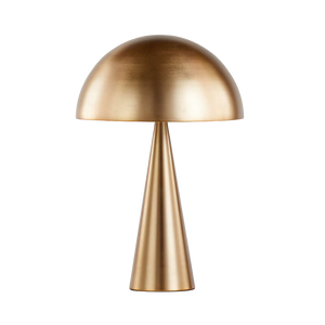 Freja Brass Mushroom Table Lamp
