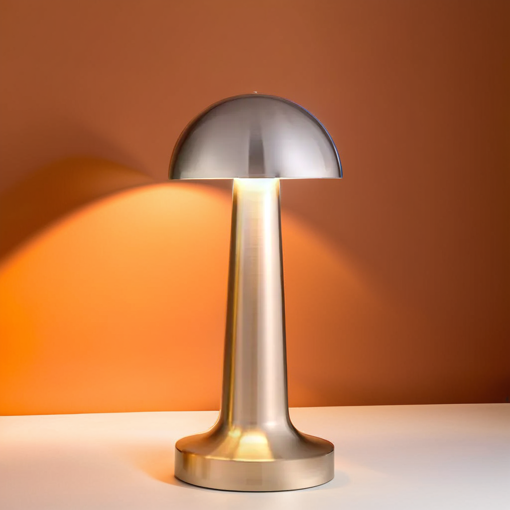 Kyoto Metal Mushroom Table Lamp